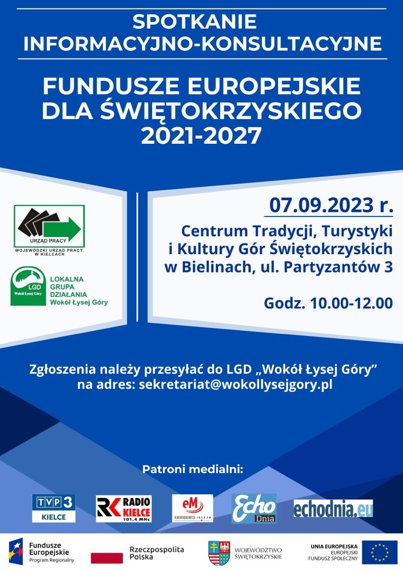 Plakat 07.09.2023 LGD Wokół Łysej Góry Bieliny