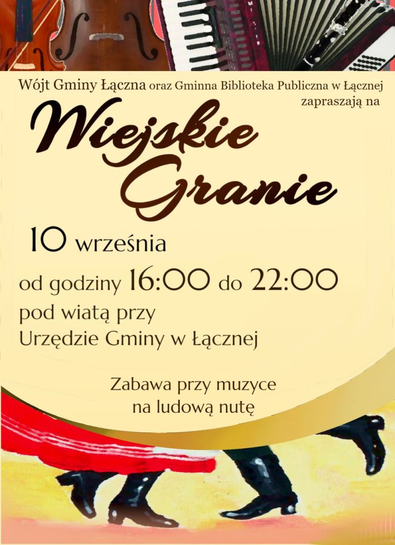 plakat wiejskie granie na stronę